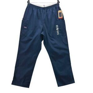 Cherokee Navy Scrub Pants XL